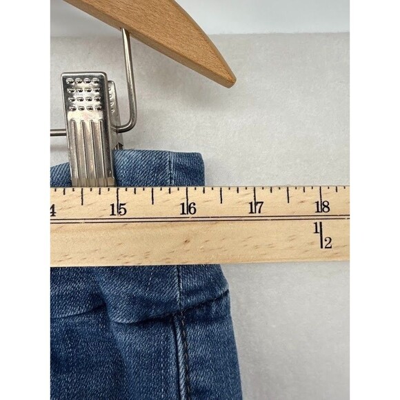 Women's Lee Slim Fit Sculpting Mid Rise Pull on Capri Jeans SIze 14 Petite - Picture 5 of 8